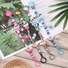 New Rainbow Panda Teething Soother Baby Chew Toy  Pacifier Clip Pacifiers Chain