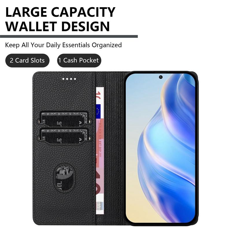 Кожаный чехол для Asus Zenfone 11 12 Ultra Rdg Phone 8 9 Pro Fashion Auto Closing Card Slot Flip Cover Case