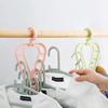 9 Holes Magic Clothes Hanger Closet Organizer Drying Rack Multi-purpose Wardrobe Scarf Holder Hanger Space Saving