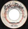 7-дюймовая пластинка EARLS Remember Then 1130 Old Town Record 1963 США Рок Б/у