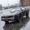 1:32 Понтиак Firebird Trans Am 2-го поколения Металлический литой модель автомобиля Коллекционные предметы Хобби Дисплей Украшения Праздничный подарок