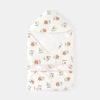 Newborn Pure Cotton Blanket - Lightweight Spring/Autumn Swaddle Quilt