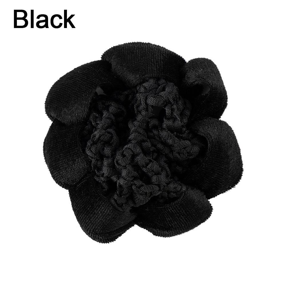 Fashion Lace Velet Edge Dance Skating Ballet Crochet Snood Hair Nets Bun Cover Updo Styling Tool
