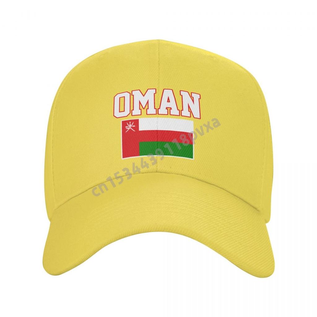 Baseball Cap Oman Flag Omanis Fans Country Map Wild Sun Shade Peaked Adjustable Outdoor Caps for Unisex WoUnisex