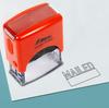 Printtoo Mailed Self Inking Rubber Stamp Pre,Inked Office Stamp, Home Office Business Stationery, 38 X 14 Mm,