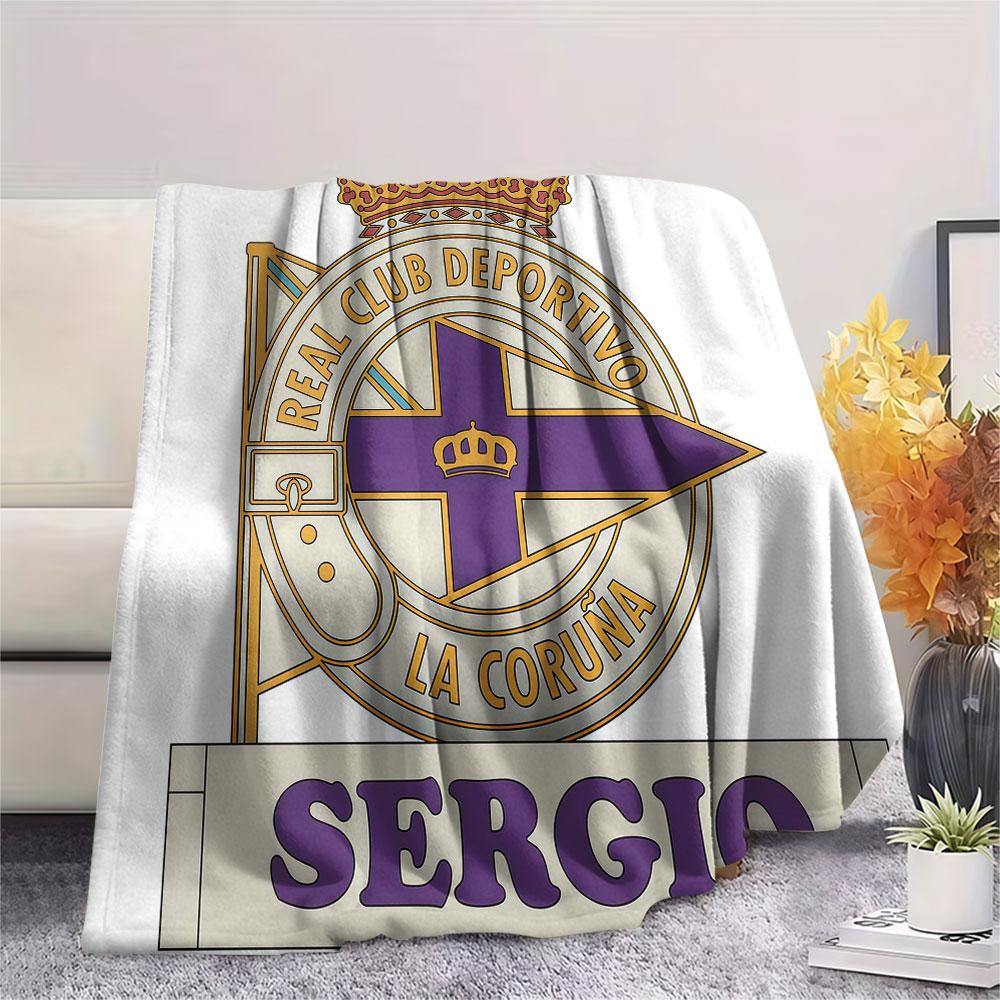Deportivo poster Blanket, High quality Comfortable for All Seasons, Home Decor, Warmth and Comfort