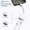 PD 18W Type-C DAC Digital Adapter 2 In 1 Splitter for Google Xiaomi Realme USB C To 3.5 Jack Earphone Audio Cable