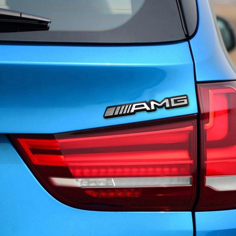 GLC GLB 1 шт. Алюминиевые Металлические Наклейки Наклейка На Кузов Багажник Для Mercedes Benz AMG W206 W204 W205 W212 W213 W221 W222 W223 W251 W