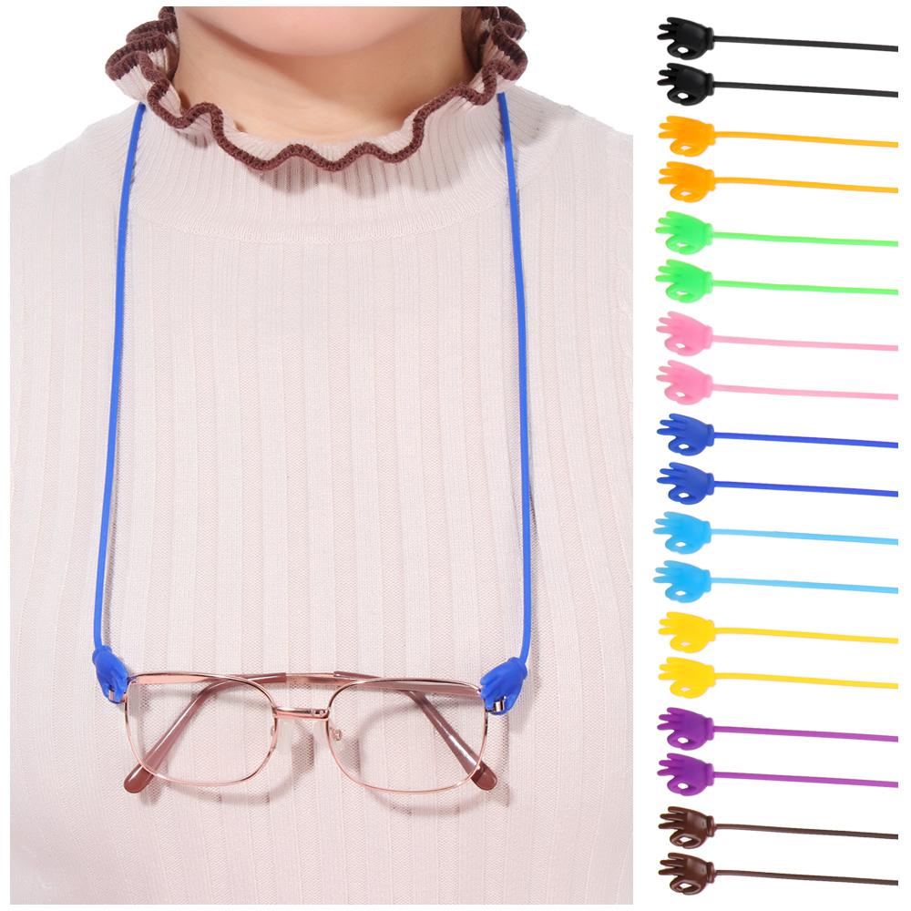 Accessories Sports Silicone Anti-Slip Eyeglasses Rope Eyewear Lanyard Glasses Strap Neck Cord