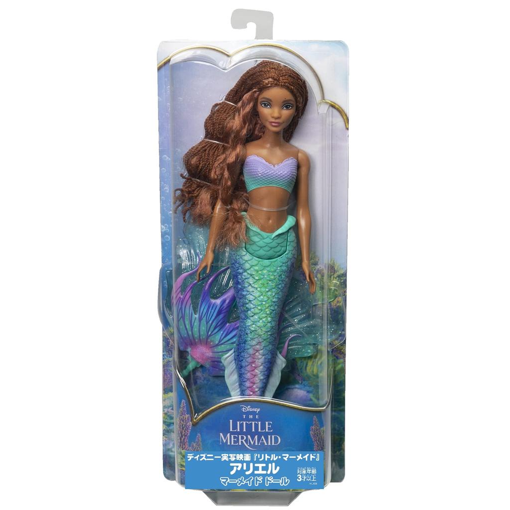 Кукла-русалочка из фильма «Маленькая Ариэль» хвостовой плавник можно двигать лет и HLX08 Disney/Live-Action «Русалочка» [Кукла/Кукла] [Блестящие] [Одевалки