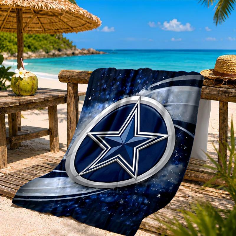American Football Team Beach Towel, Quick-drying, Easy to Care for, Suitable for Both Fitness and Beach Vacations,Sports Essential