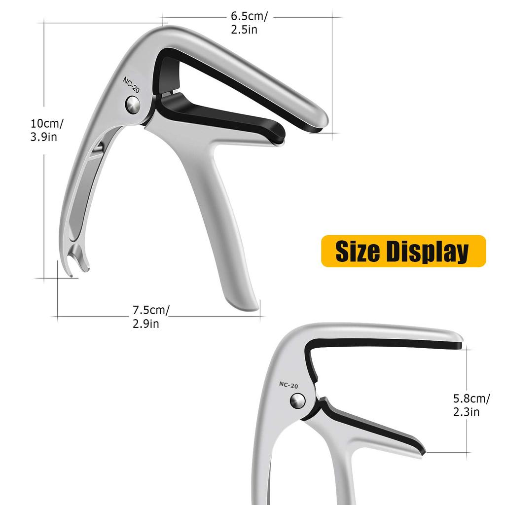 Guitar Capota Store Acoustic Guitar Electric Guitar Bass Ukulele Guitar Capo for Acoustic Guitar