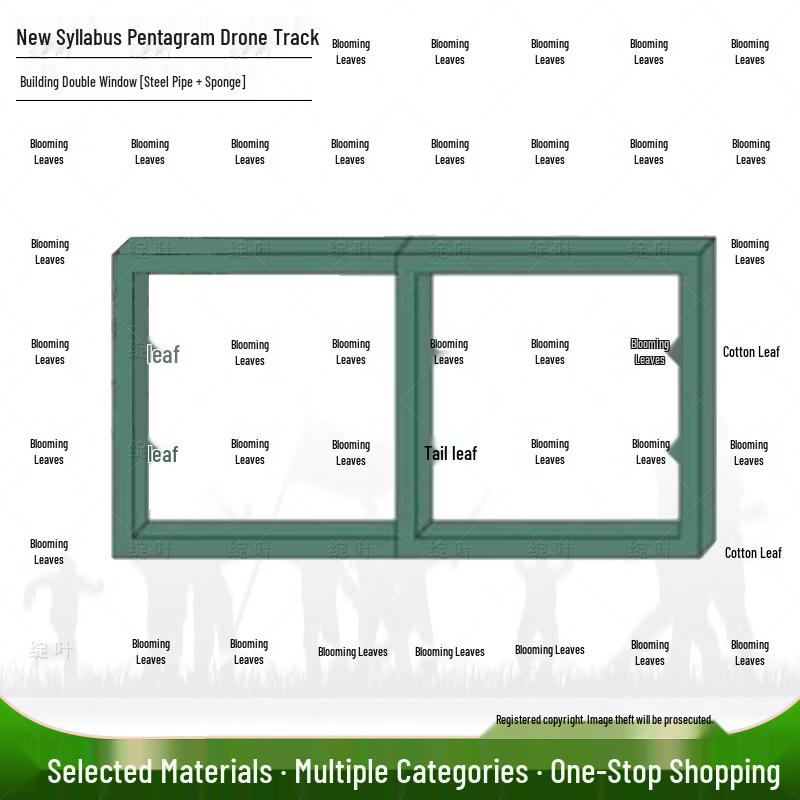 Modular Drone Race Track Obstacles