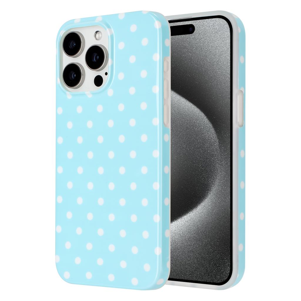 For iPhone 16 Pro Case Dot Design IMD TPU Phone Back Cover