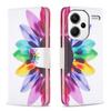 For Xiaomi Redmi Note 13 Pro+ 5G Case with Card Holder PU Leather Pattern Printed Phone Cover