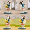 Cartoon Cat Resin Figurine For Party Favor And Business Promotion