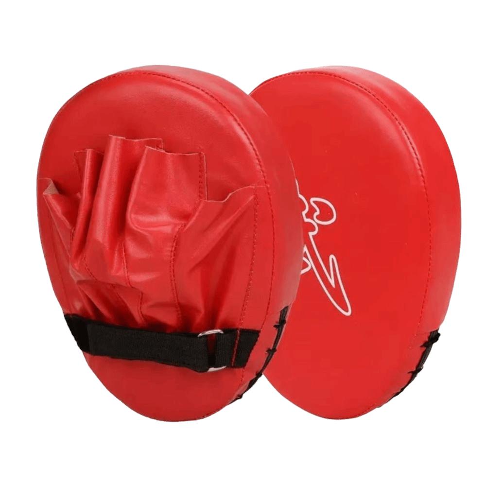 2pcs Curved Target Focus Pads PU Leather Training Mitts Comfortable Boxing Hand Pads  Muay Thai