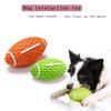 Toys For Small Large Dogs Chihuahua Golden Retriever Natural Latex Dog Balls Anti Bite Interactive Dog Chew Toy Pet Squeak Toys