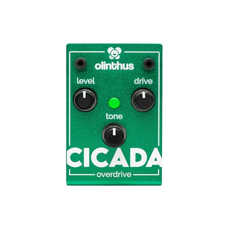 Педаль эффектов Olinthus Cicada Overdrive [В комплекте кабели-разветвители для входа и выхода] [Официальный японский продукт]