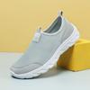 Fashion Men Shoes Breathable Mesh Summer Lightweight Hiking Walking Casual Shoes Slip-On Driving Men's Loafers Size 38-47