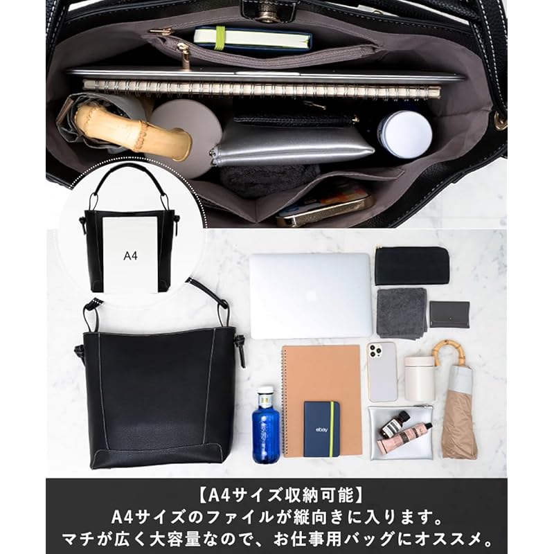 [VITAFELICE] Vita Felice one handle tote bag ladies inb-10143p (light gray)