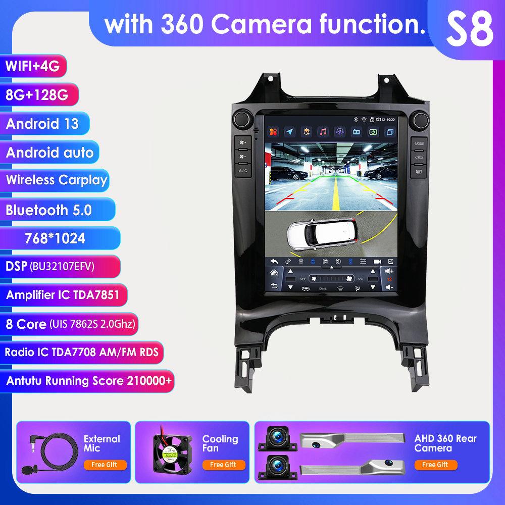 Hizpo Интеллектуальный экран Автомагнитола для Peugeot 3008 2010-2017 Android Стереоприемник Авто Аудио Мультимедийный плеер WIFI 4G Carplay GPS Навигация