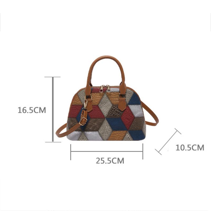 Высококачественные мягкие женские сумки-тоуты из искусственной кожи большой емкости, модные контрастные цветные сумки через плечо, роскошные женские сумки