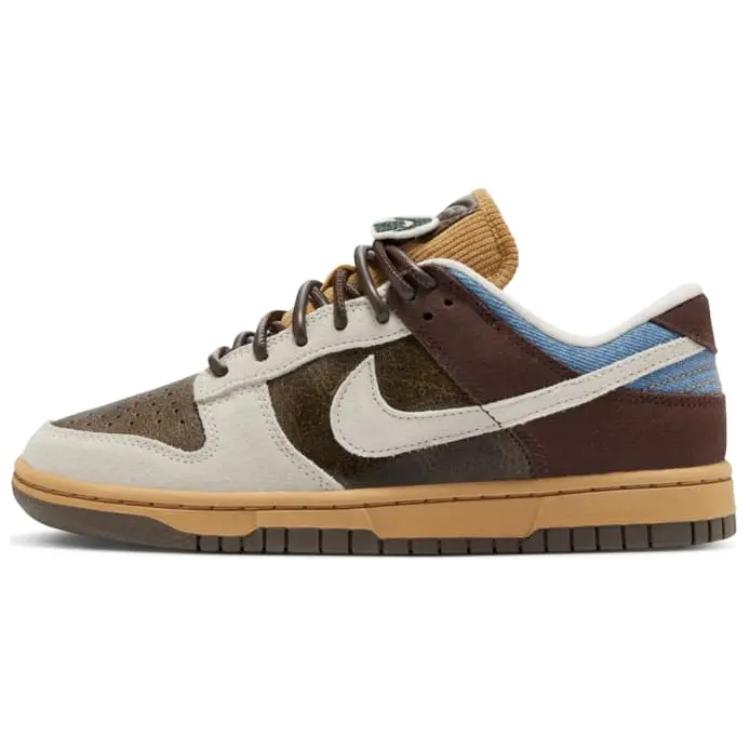 Nike Кроссовки женские Dunk Low Love & Peace коричневые HQ3459-212