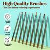 9PCS UV Gel Nail Brush Liner DIY Painting Pen Manicure Acrylic Drawing Brush For Nail Art Design Nails Tip Display Painting Tool