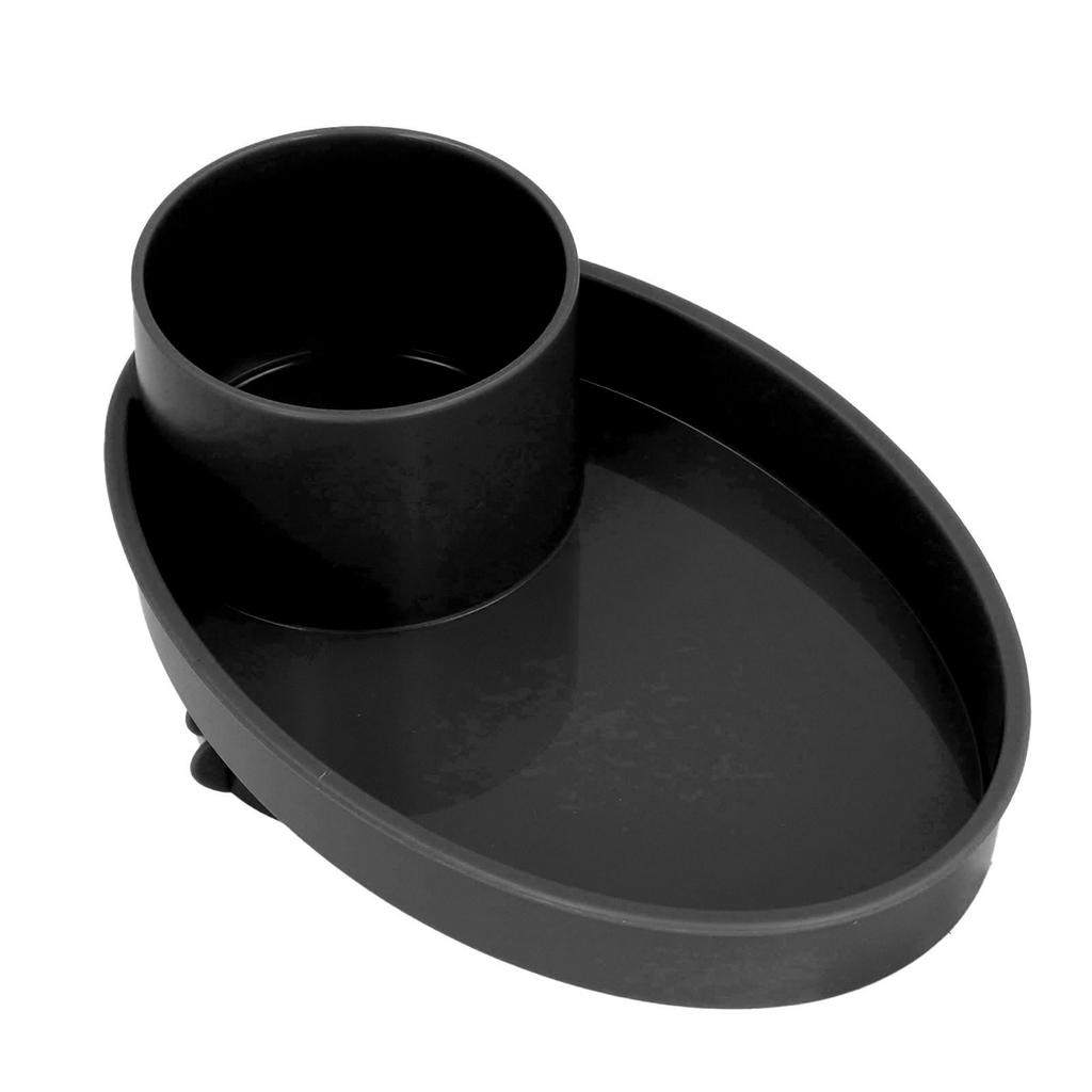 Car Seat Snack Tray Portable Multifunctional Travel Rotating Cup Holder Plate for Toys Water