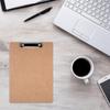 Wood Clipboards Hardboard Office Clipboards Standard A 4 Letter Size Clipboard with Low Profile Clip,Size 12.4×9Inch