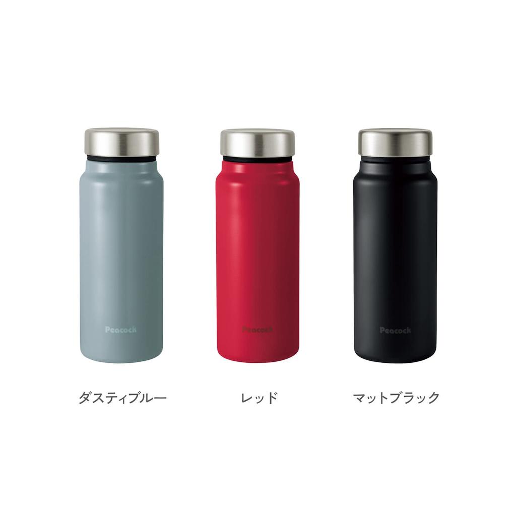 Термос Peacock, промышленная бутылка для воды Peacock, 400 мл, с вакуумной изоляцией, сохраняющая тепло и холод, легкая, простая кружка, устойчивая к протечкам, легко моется