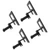 4PCS Metal Bed Frame Support Brackets Quick Tool Release Setups Nonslip Pad Suitable for Most Bed Size top sale