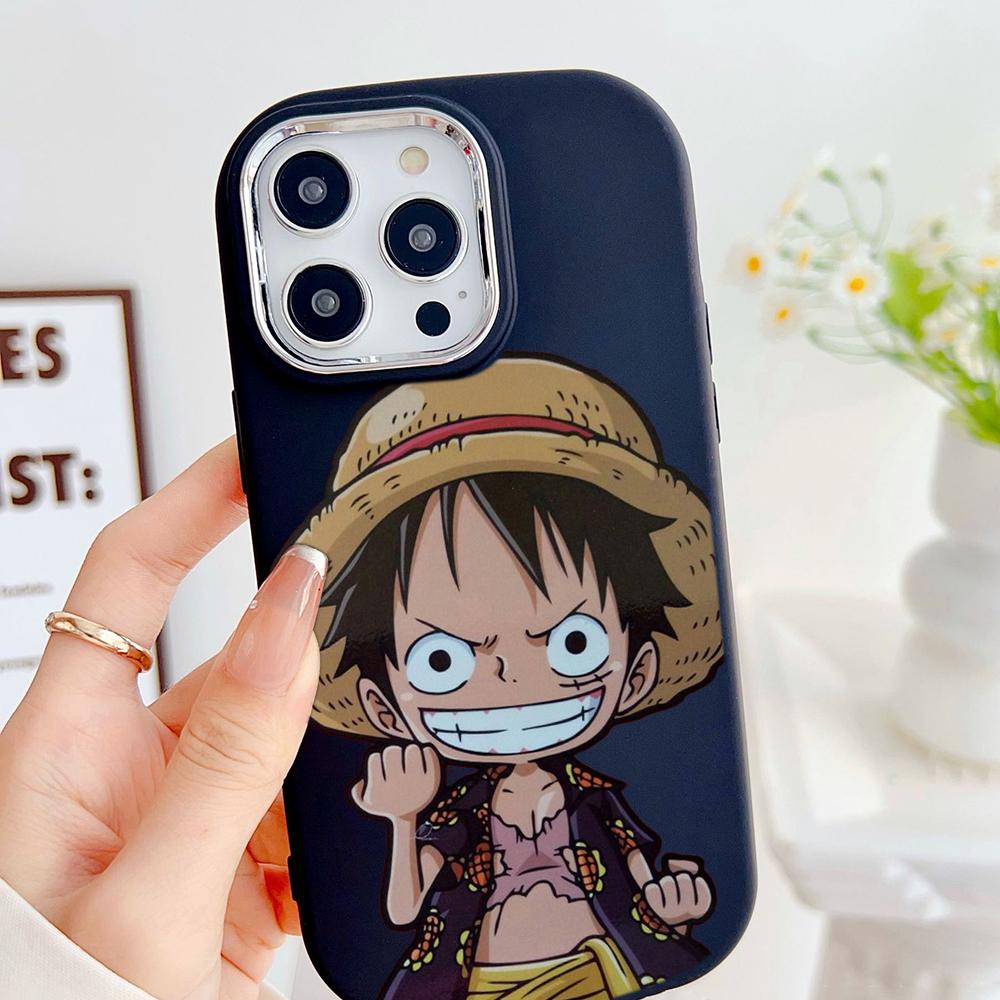 LZ28 One Piece Luffy Gear 5 Soft Phone Case for Samsung S24 Ultra S23 Plus S21 FE A16 A54 A34 A05s Infinix Hot 40 30i Lens Protection Shockproof Cover