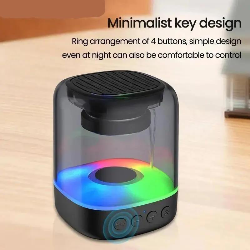Портативная светодиодная лампа Bluetooth-колонка Мини-сабвуфер Звуковая коробка Музыкальная беспроводная Маленький вуфер Bocina Coluna Колонка Аудио