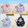 Kids Cartoon Dual Shoulder Backpack Large Capacity Print Schoolbag Students