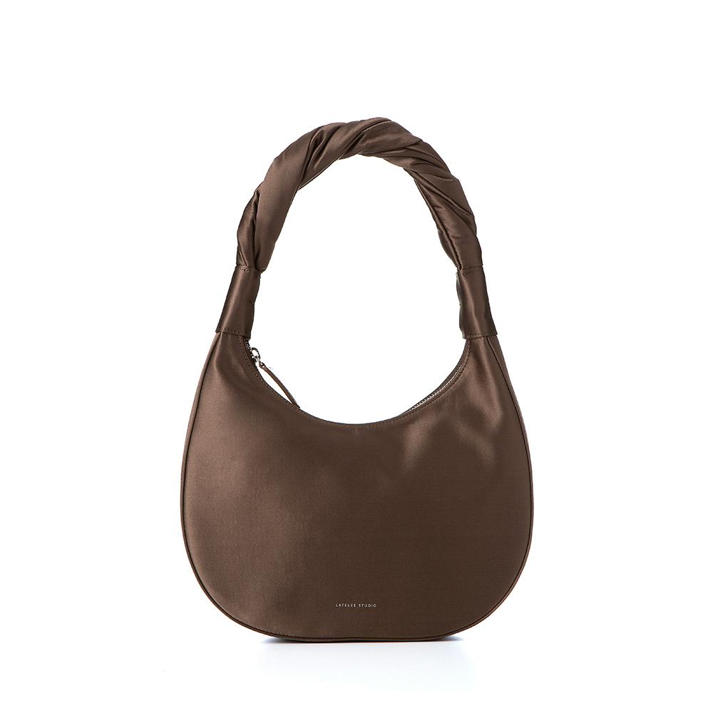 Latelee Studio Pretzel Bag/Silk Brown