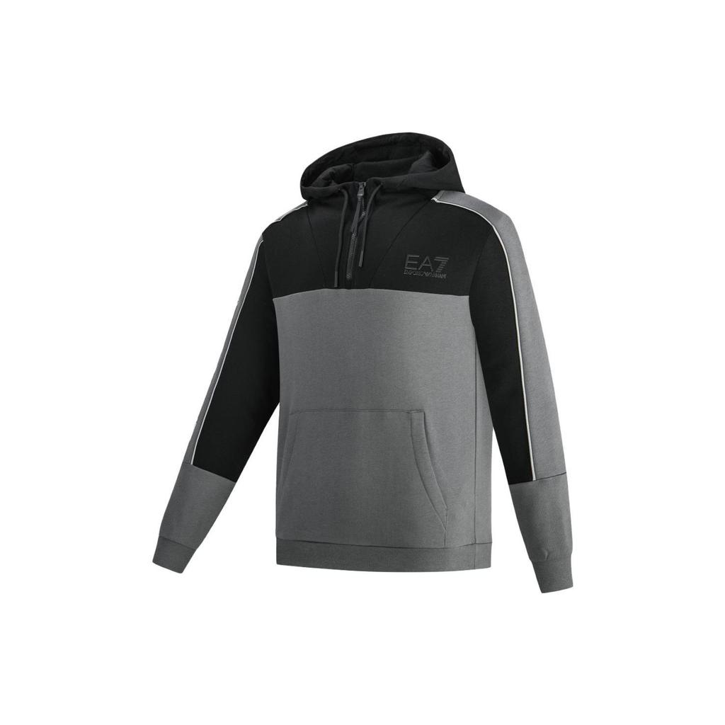EMPORIO ARMANI EA7 FW23 Sweatshirt Men's Gray 6RPM30-PJ07Z-1977