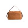 Style Fashion Zipper Solid Faux Suede Top-Handle Bag High Quality Large Capacity Simple Shoulder Bag