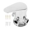 G1/2in 3 Way Bathroom Angle Valve for Shower Head Water Separator Shower Diverter Switch Valve