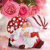 Decorative Valentine's Day Decor Romantic Heart Ornament Cute Heart Dwarf Figurine  Lover Gift