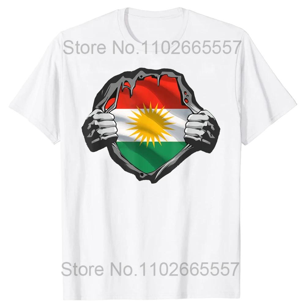 Funny Kurdistan Kurdish Kurds Flag T Shirts Summer Graphic Cotton Streetwear Short Sleeve Birthday Gifts T-shirt Clothing