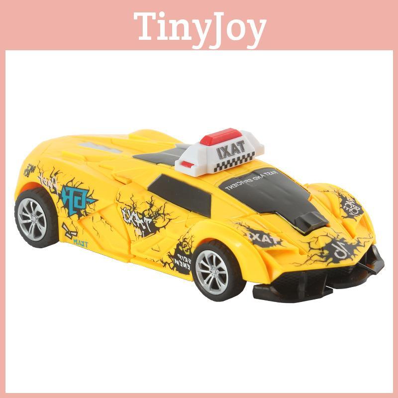 Plastic Childrens Deformation Car Toy With Inertia Drive For Early Learning And Parentchild Interaction