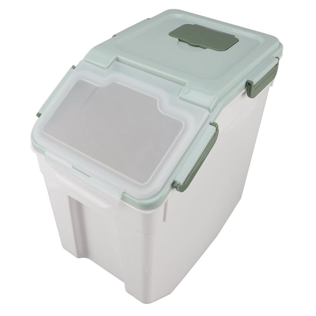 Airtight Rice Container Thickened Rice Storage Bin with Easy Open Lid for Kitchen Grain Flour