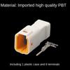 JWPF-VSLE-S Automotive Waterproof Cable Connector 2 3 4 6 8 pin Male Female Terminal Plug