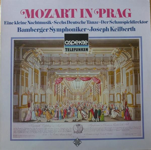 LP Record WOLFGANG AMADEUS MOZART , BAMBERGER - Mozart In Prag 641983AH Telefunken Germany Classical Used
