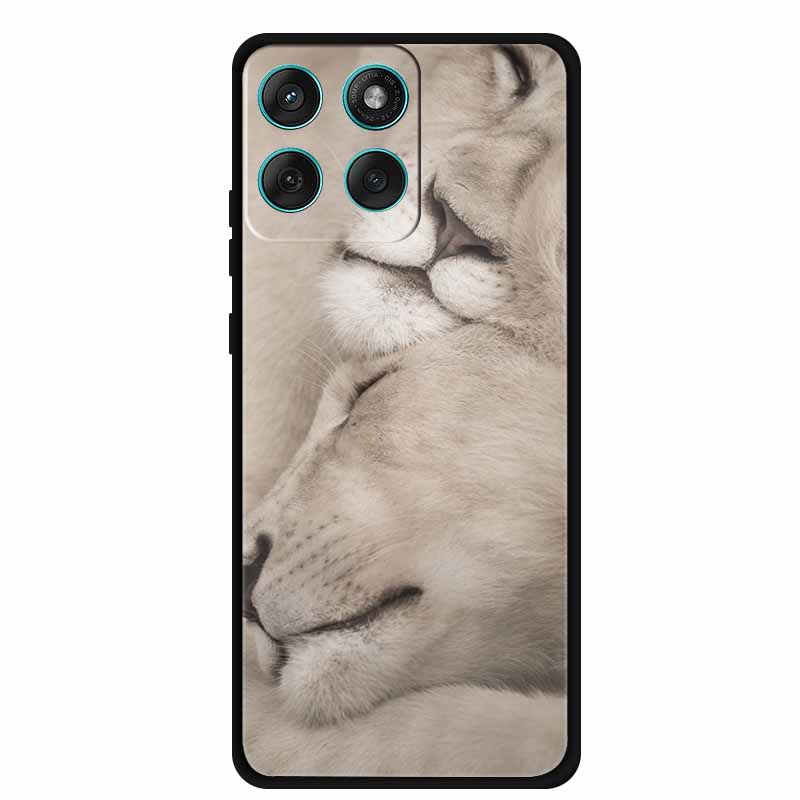 For Motorola Edge 60 Fusion Case XT2503-4 Wolf Lion Soft TPU Silicone Phone Cover for Motorola Edge 60 Fusion Case Fundas Coque