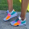 New Mixed Color Women Sneakers Ladies Platform Shoes Leopard Print Sports Shoes for Women Outdoor Travel Casual Vulcanize Shoes