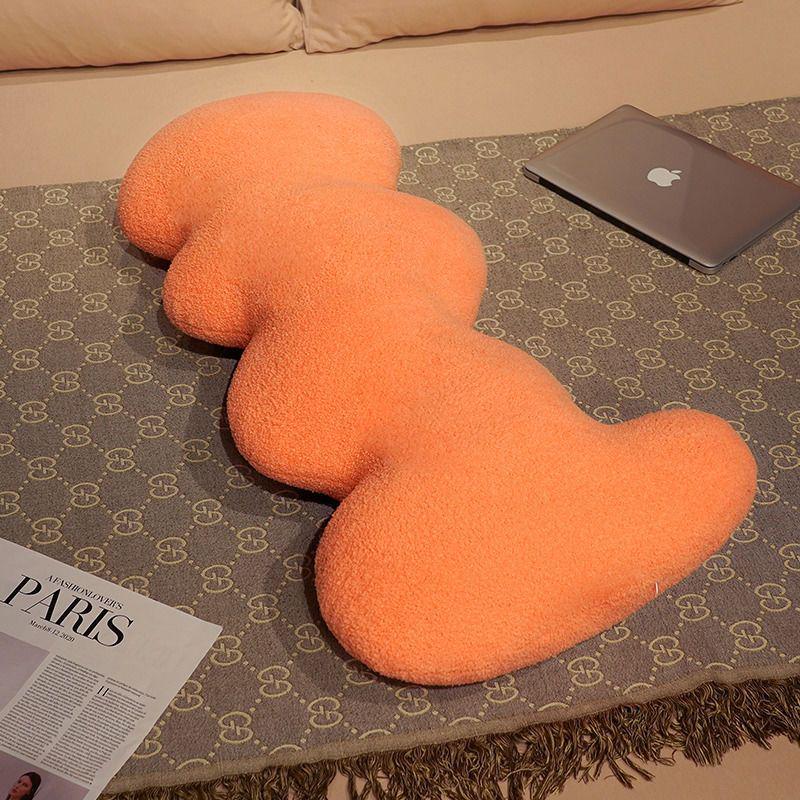 Роскошная длинная подушка «Волна»: Стильная подушка для спинки дивана, кровати или общежития - Идеальный подарок для пар.