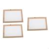 3pcs Papermaking Screen And Deckle Kit Supplies for Adult